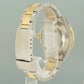 MINT Rolex Submariner 16613 Two Tone Gold Champagne Serti Diamond Watch Box