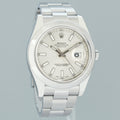 MINT 2015 Rolex 116300 Datejust II Silver Stick 41mm Oyster 41mm Watch Box