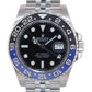 STICKERS NEW PAPERS Rolex GMT Master Batman Jubilee Ceramic 126710BLNR Watch