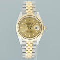 2024 MINT 126333 Rolex DateJust 41 Two Tone Yellow Gold 41mm Champagne Watch Box