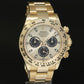 2020 NEW PAPERS Rolex Daytona 116508 Champagne Pikachu Chrono Yellow Gold Watch