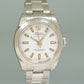 NEW STICKERS 2018 PAPERS Rolex Milgauss 116400 Orange White 40mm Steel Watch Box