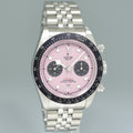 2024 NEW PAPERS Tudor Heritage Pink Chrono Jubilee Steel Black Bay Watch 79360N Box
