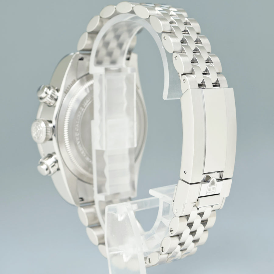 2024 NEW PAPERS Tudor Heritage Pink Chrono Jubilee Steel Black Bay Watch 79360N Box