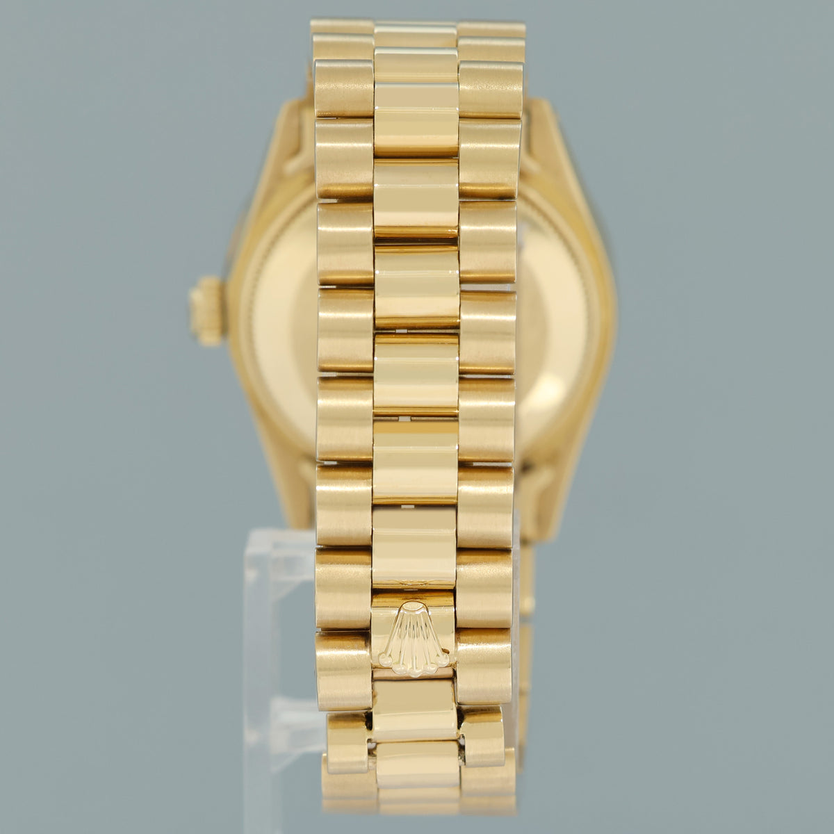 PEARL DIAMOND Rolex 6827 Yellow Gold 31mm Midsize Lady President Watch