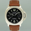 MINT PAPERS PAM 104 BLACK Panerai Stainless Steel Leather 44mm PAM00104 Watch Box