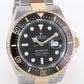 2021 NEW PAPERS 126603 Rolex Sea-Dweller 43mm Two-Tone Yellow Gold Steel Watch