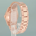 MINT Rolex President Day Date 36mm Rose Gold 118205 White Roman Watch Box