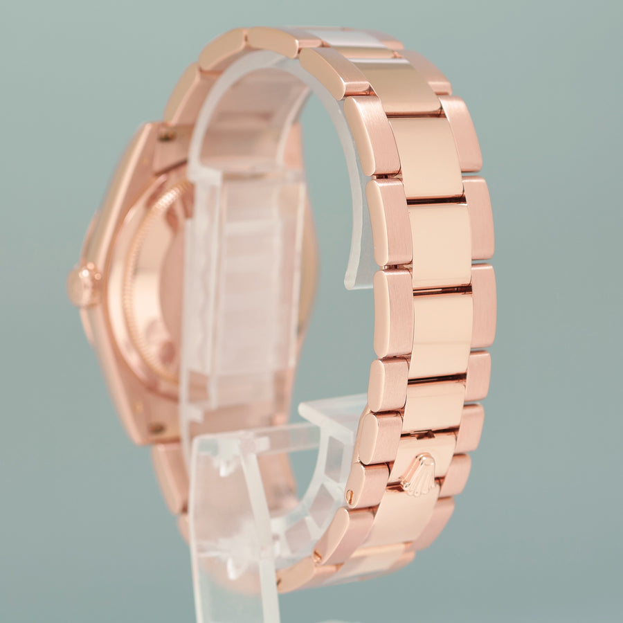 MINT Rolex President Day Date 36mm Rose Gold 118205 White Roman Watch Box