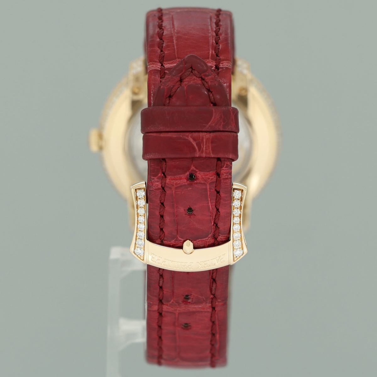 MINT PAPERS Patek Philippe 4968/400R-001 Rose Gold Moonphase Pave Diamond Watch