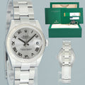 2019 PAPERS MINT Ladies Rolex DateJust Midsize 31mm Rhodium Roman 178274 Watch Box