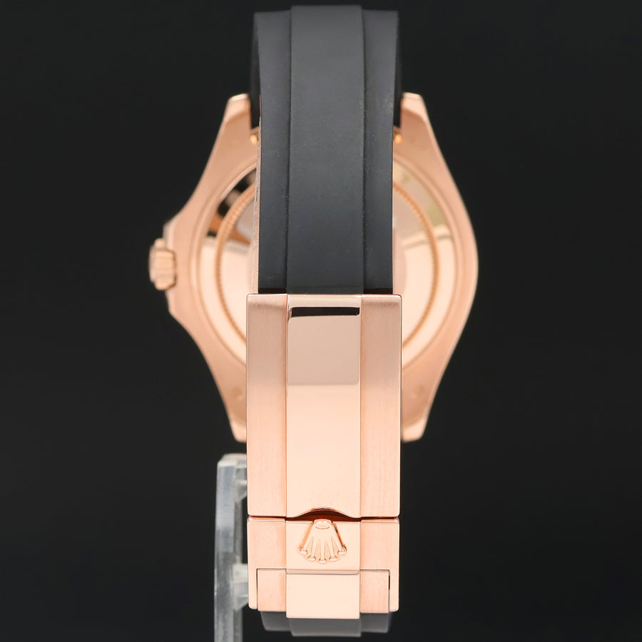 2022 MINT Rolex Yacht-Master 268655 Everose Gold 37mm Oysterflex Watch Box