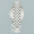 2006 MINT Papers Rolex 116234 DateJust Steel Rhodium Roman 36mm Jubilee Steel Watch