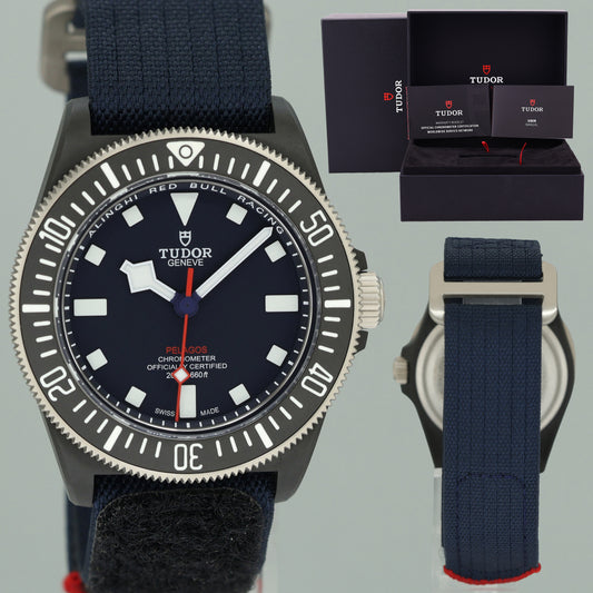 2025 NEW STICKERS Tudor Pelagos Carbon 42mm 25707KN Automatic Blue Watch Box