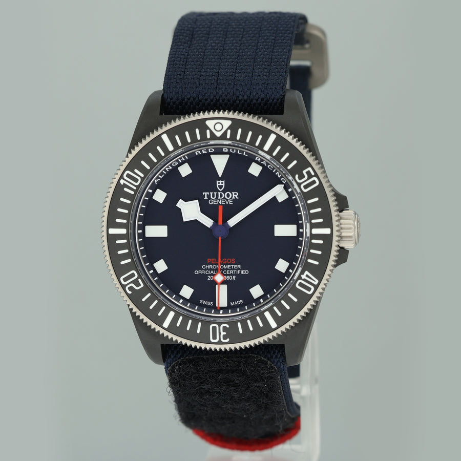 2025 NEW STICKERS Tudor Pelagos Carbon 42mm 25707KN Automatic Blue Watch Box
