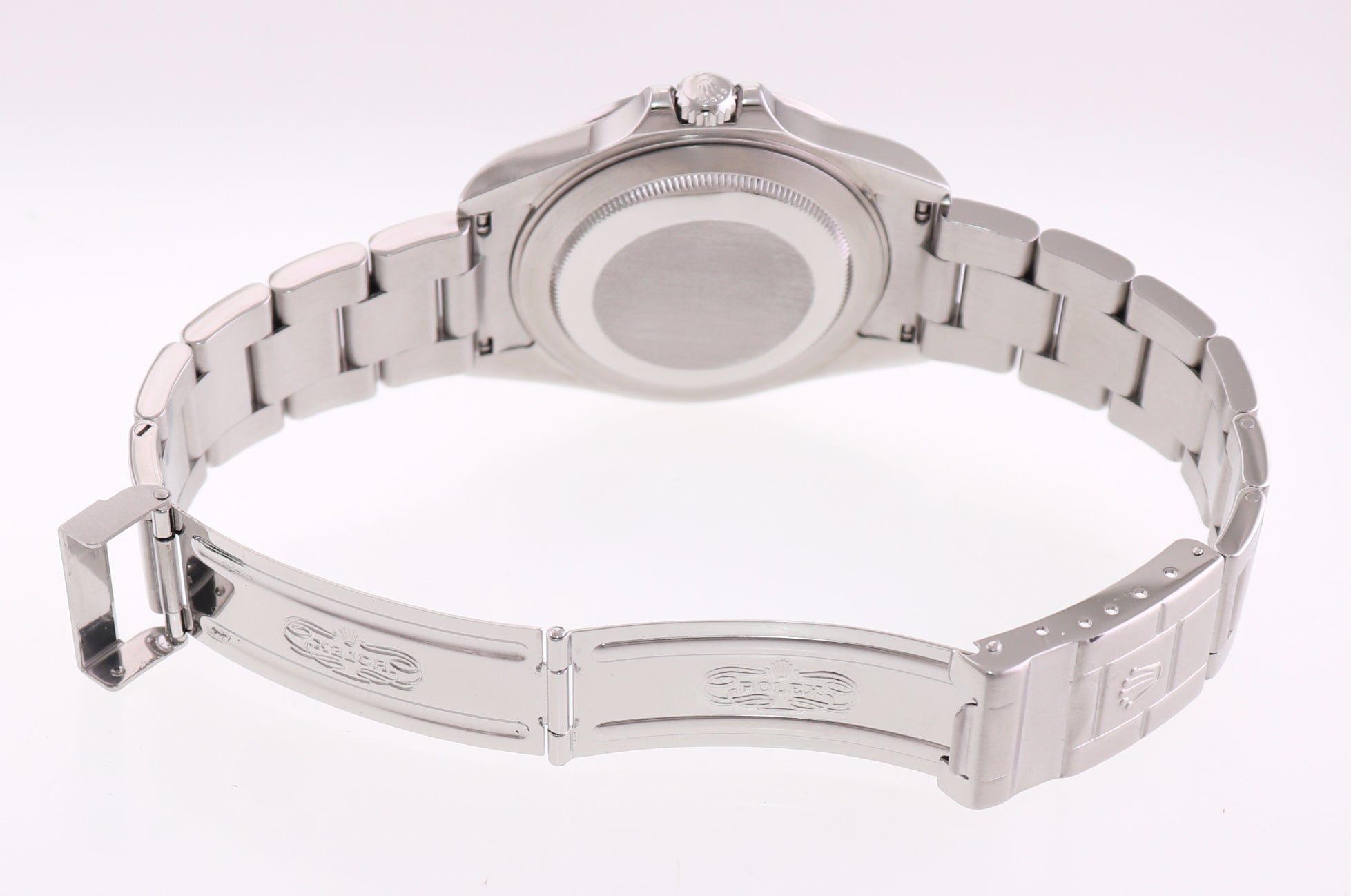 2004 MINT Rolex Explorer II 16570 Stainless Steel Black Date GMT 40mm Watch Box