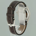 Rolex 1500 Date 34mm Steel Oyster Silver Stick Leather Automatic Watch Box