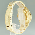 PAPERS 2008 Rolex 16618 Submariner Yellow Gold Blue Rehaut Sunburst Dial Watch Box