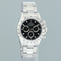 PAPERS 2026 RSC MINT Rolex Daytona 116520 Black Dial Steel Chronograph 40mm Watch Box