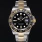 2017 MINT PAPERS Rolex GMT-Master 2 Ceramic 116713 Black Two Tone Steel Gold Watch