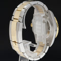 2016 MINT PAPERS Rolex GMT-Master 2 Ceramic 116713 Black Two Tone Steel Gold Watch