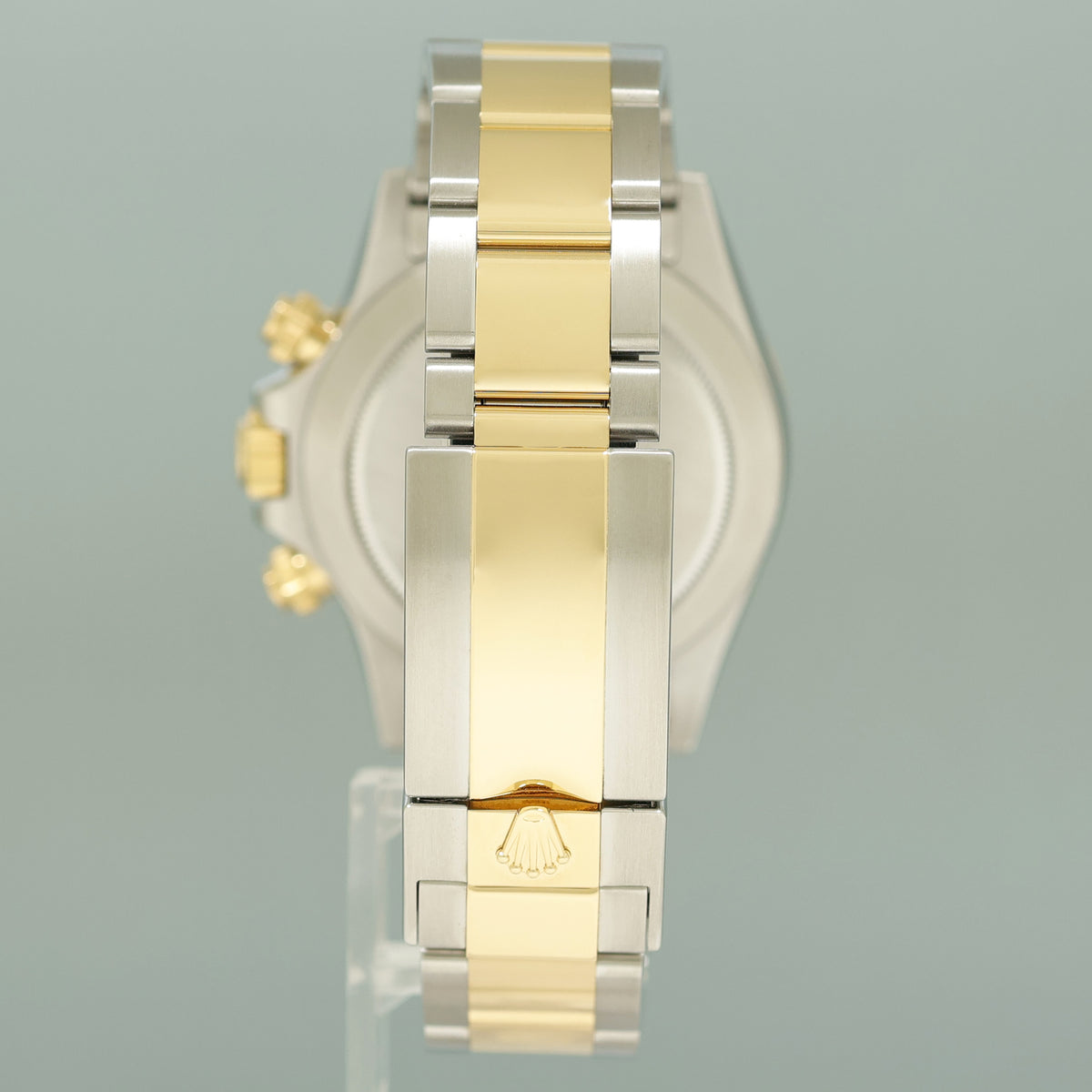 2022 MINT 116503 Rolex Daytona Two Tone Yellow Gold Champagne Diamond Watch