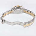 MINT Rolex Gold Buckle Rolex Submariner 16613 Two Tone Gold Silver Serti Diamond Watch