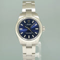 2020 PAPERS MINT Rolex 276200 Oyster Perpetual 28mm Blue Dial Oyster Watch Box