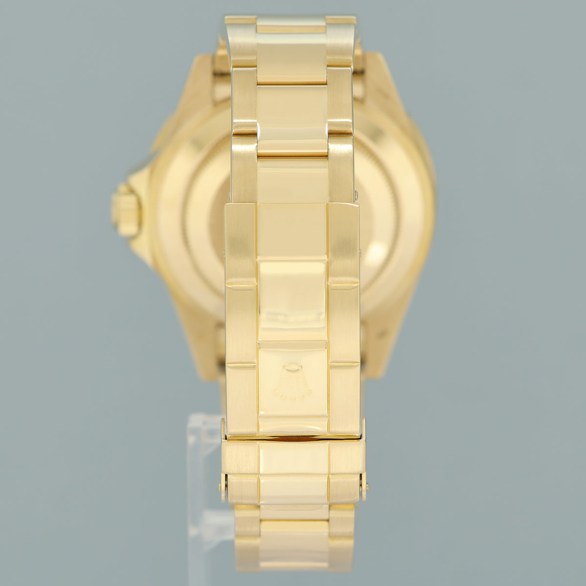 2002 MINT Rolex 16618LN Submariner 18k Yellow Gold Black Dial 40mm No Hole Case Watch