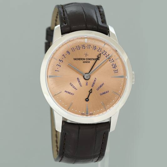 2023 PAPERS Vacheron Constantin 4000U/000P-H003 Patrimony Platinum Retrograde Watch