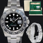 2015 MINT PAPERS Rolex GMT Master II 116710 Steel Ceramic Black 40mm Watch Box