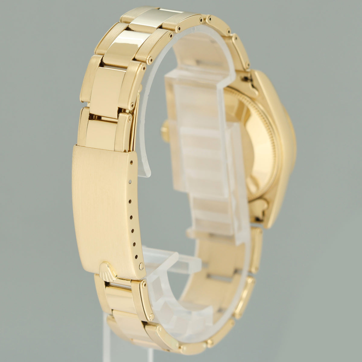 MINT Ladies Rolex 68278 Yellow Gold 31mm Midsize Datejust Oyster Watch