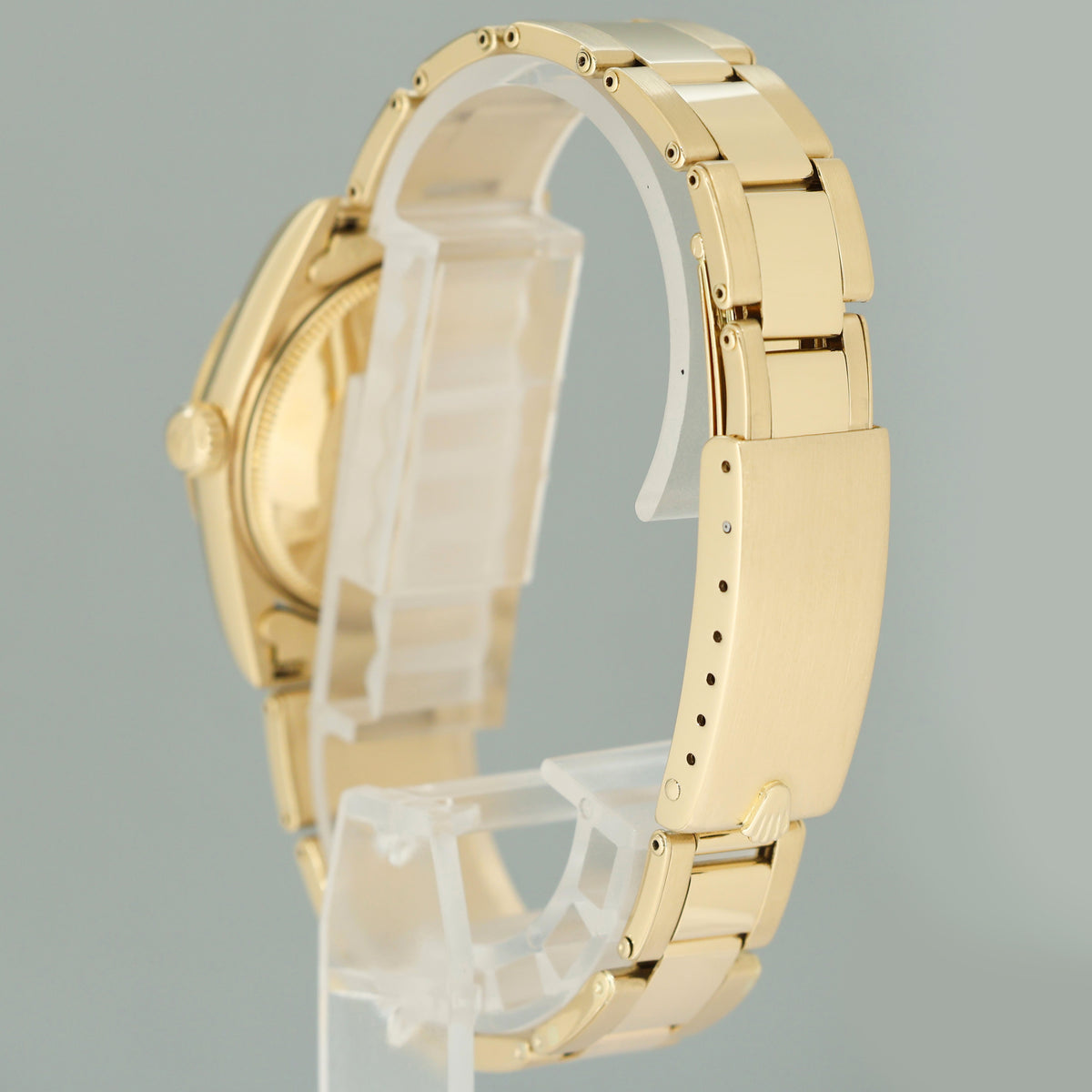 MINT Ladies Rolex 68278 Yellow Gold 31mm Midsize Datejust Oyster Watch