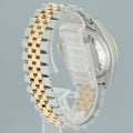 MINT Rolex DateJust Turn-O-Graph 116263 Yellow Gold Two Tone Steel Slate Jubilee Watch Box