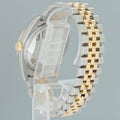MINT Rolex DateJust Turn-O-Graph 116263 Yellow Gold Two Tone Steel Slate Jubilee Watch Box