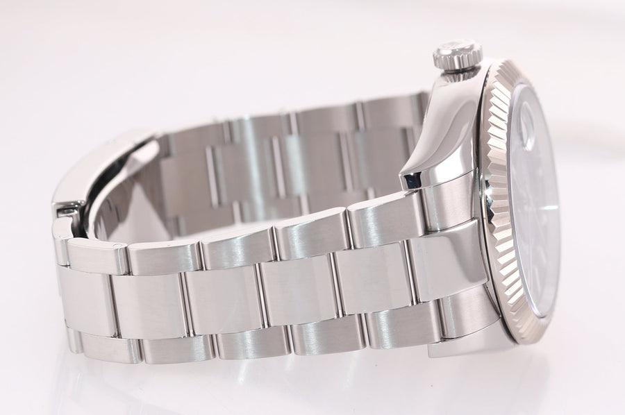 2019 MINT PAPERS Rolex Blue Sky-Dweller Steel White Gold 42mm 326934 Watch Box