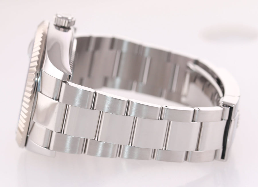 2019 MINT PAPERS Rolex Blue Sky-Dweller Steel White Gold 42mm 326934 Watch Box