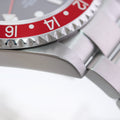 MINT 2004 Rolex GMT-Master 2 Coke Black Red Steel No Holes 16710 Watch Box