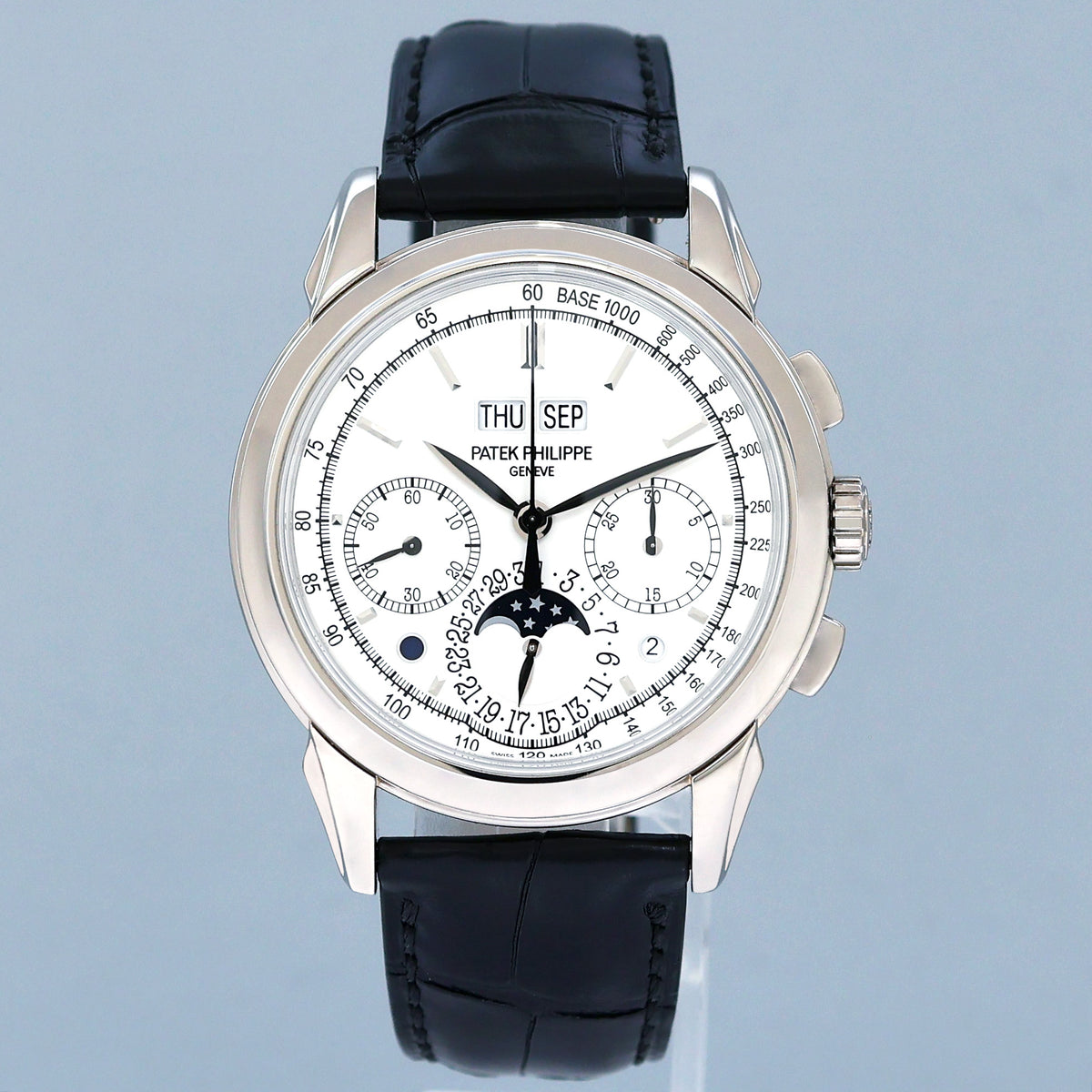MINT 2015 Papers Patek Philippe 5270g-001 White Gold 41mm Perpetual Calendar White Gold Watch Box