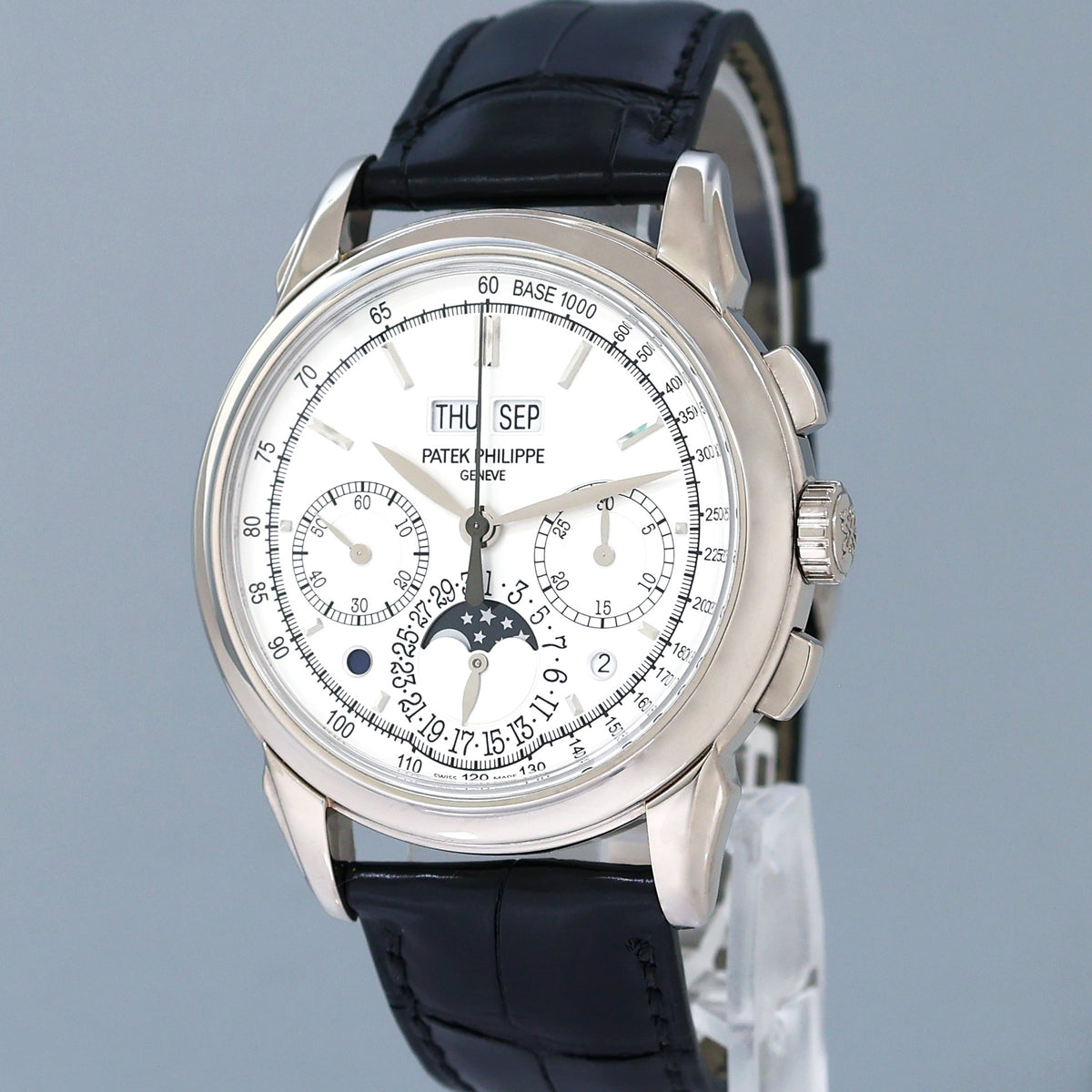 MINT 2015 Papers Patek Philippe 5270g-001 White Gold 41mm Perpetual Calendar White Gold Watch Box
