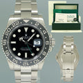 2024 CPO Rolex Papers Rolex GMT Master II 116710LN Steel Ceramic Black 40mm Watch