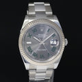 MINT PAPERS Rolex 126334 DateJust 41 Wimbledon Dial Fluted Oyster Band Watch Box