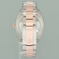 2024 NEW STICKERS Rolex DateJust 41 126331 Wimbledon Rose Gold Two-Tone Oyster Watch