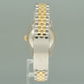 Ladies Rolex 68273 Two Tone 18k Gold Steel 31mm Pearl Diamond Dial Bezel Watch