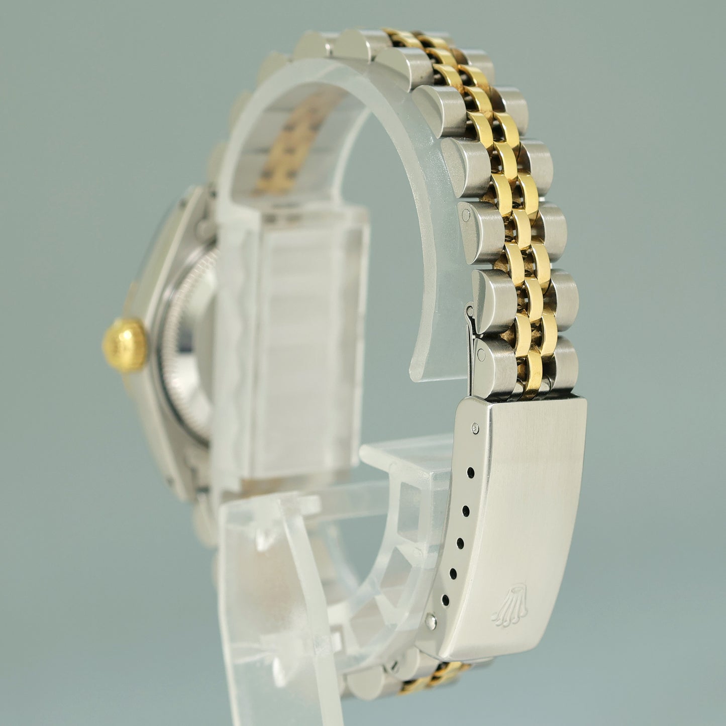 RSC PAPERS Ladies Rolex DateJust 26mm 69173 Two Tone Champagne Roman Gold Jubilee Watch