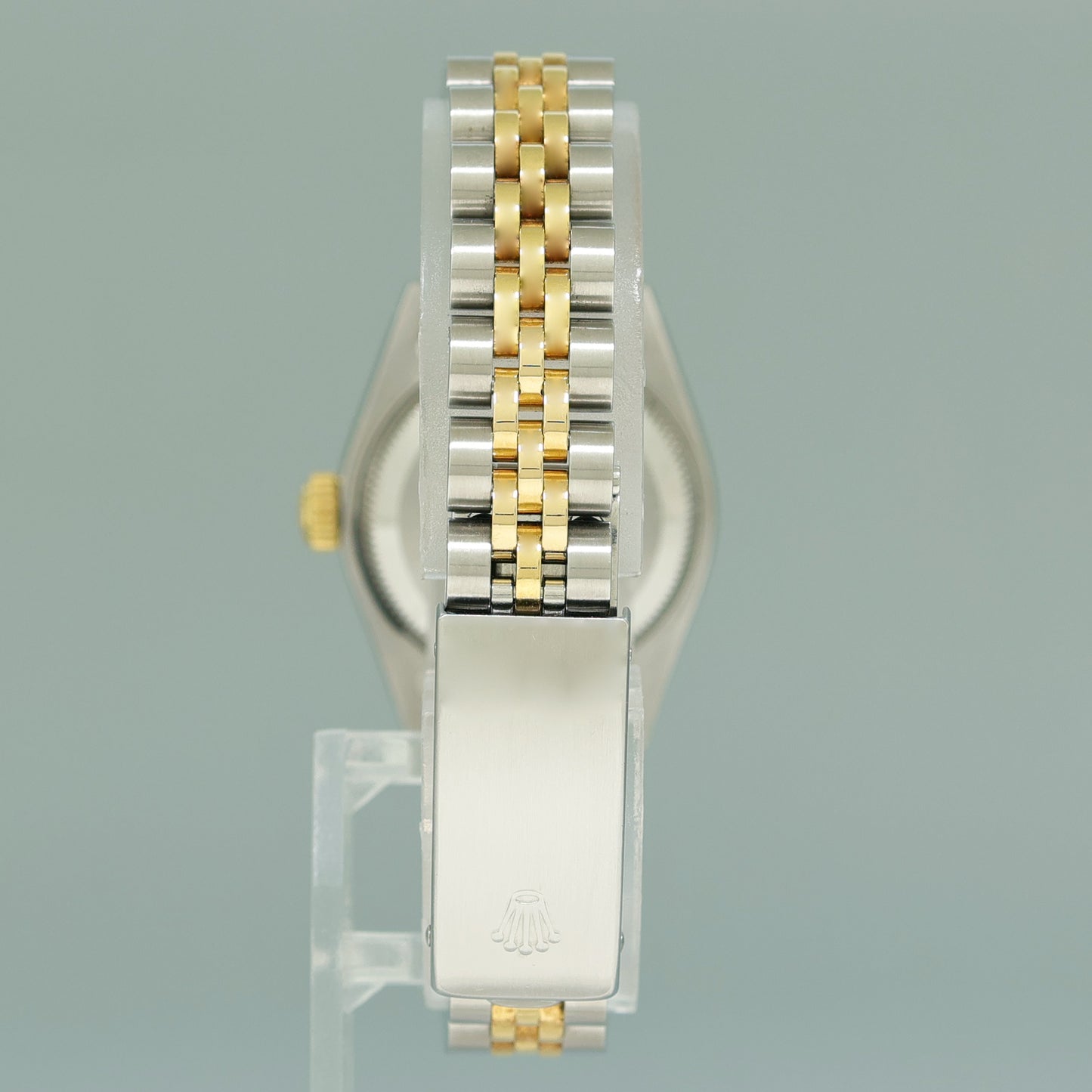 RSC PAPERS Ladies Rolex DateJust 26mm 69173 Two Tone Champagne Roman Gold Jubilee Watch