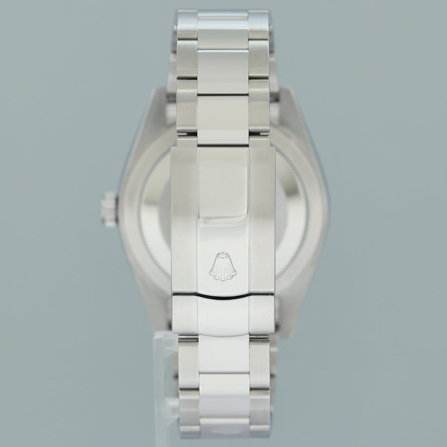 PAPERS 2021 MINT Rolex Sky-Dweller Stainless White Gold Black Dial 326934 42mm Watch Box