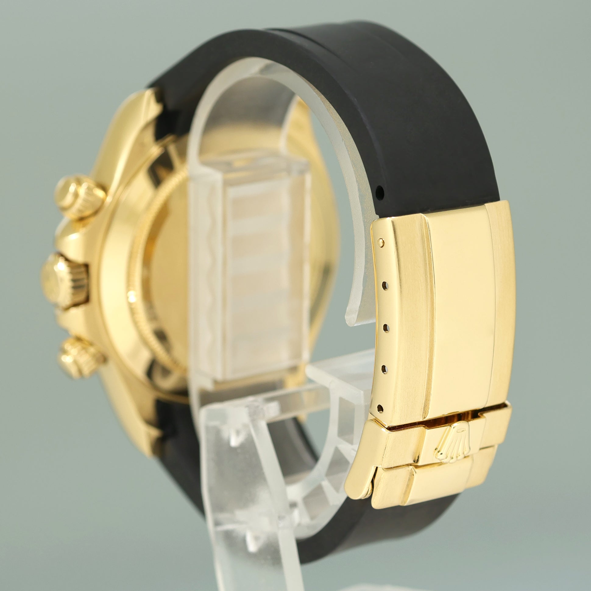 2009 MINT Rolex 116518 Daytona Cosmograph White Panda Yellow Gold Watch Box