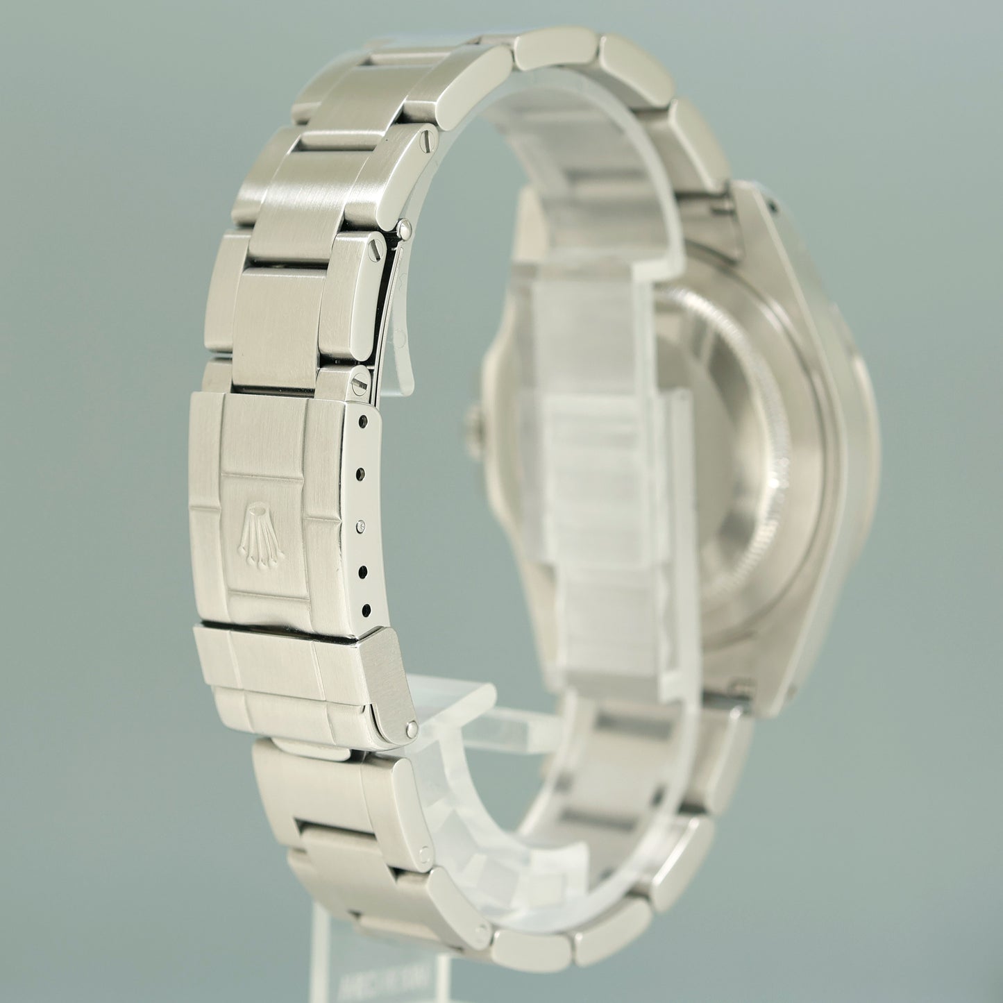 PAPERS MINT 2001 Rolex Explorer II 16570 Stainless Steel Black Dial GMT 40mm Watch Box
