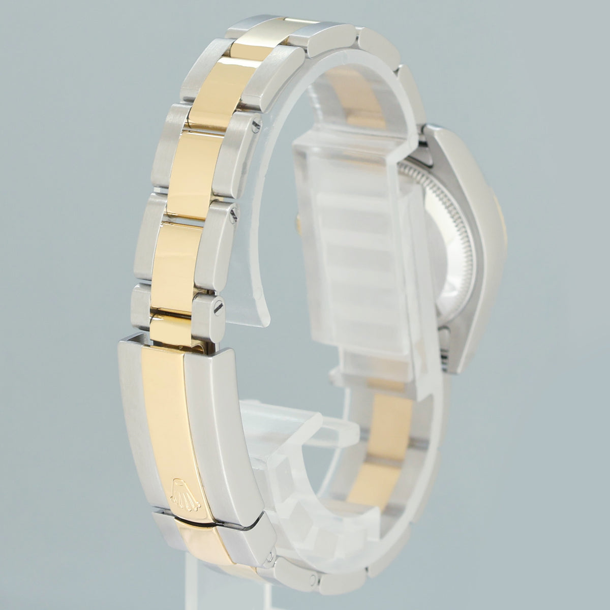 MINT PAPERS Ladies Rolex DateJust 179173 Champagne Stick 26mm Two-Tone Oyster Watch Box